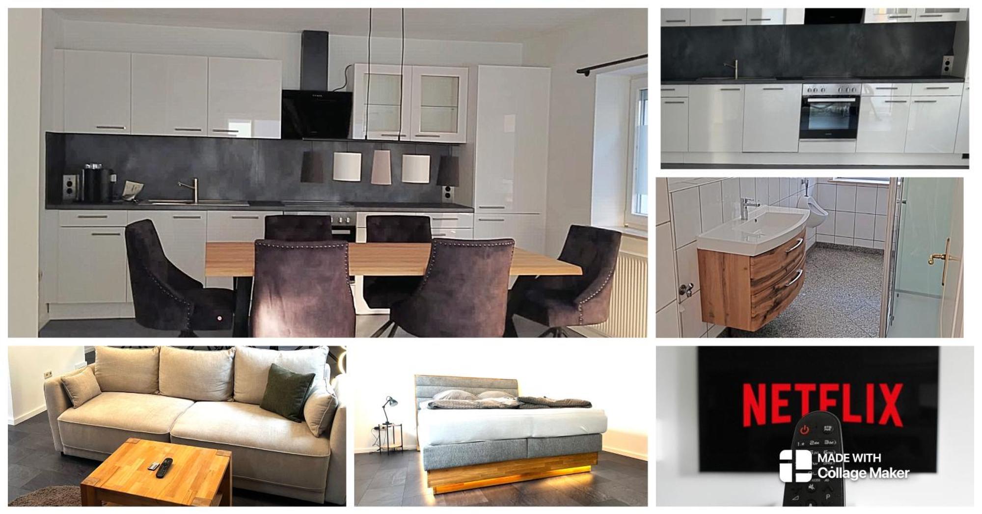 Apartment Fuer 6 Crailsheim Zentrum Netflix 300 Mbit Wlan Екстер'єр фото